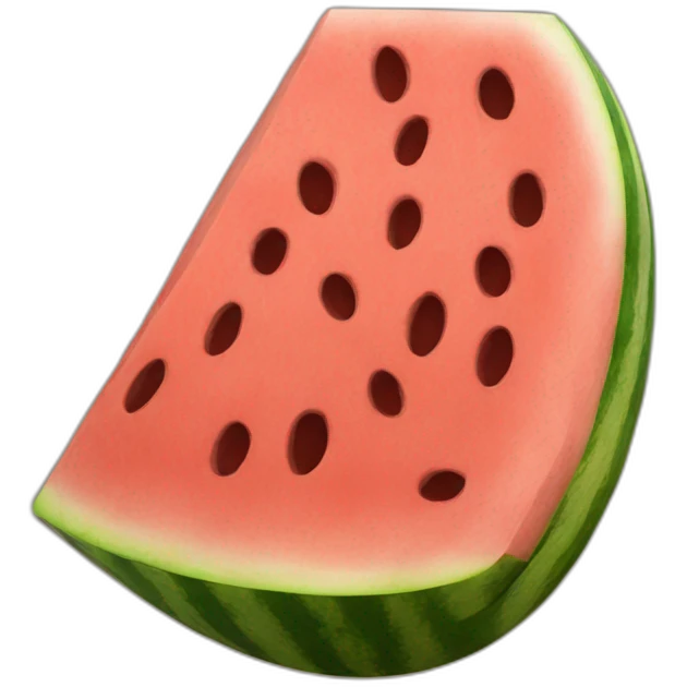 meat watermelon emoji