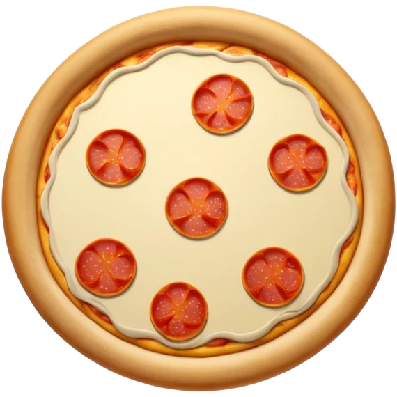 Saturn and pizza emoji