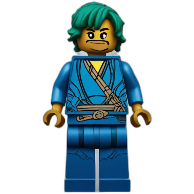 Lego ninjago blue emoji