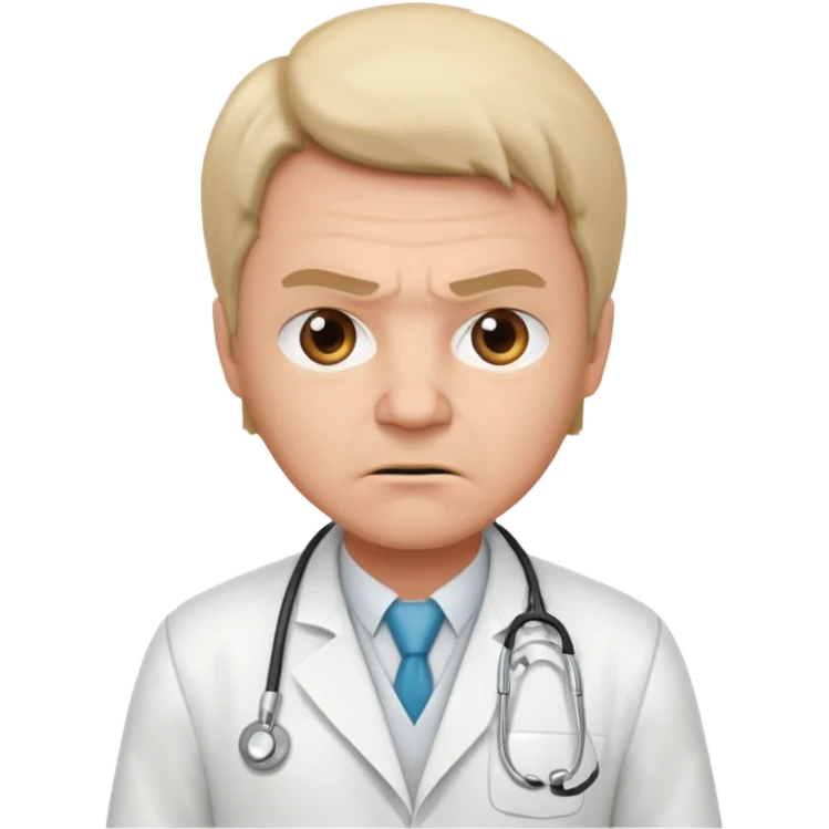 angry doctor emoji