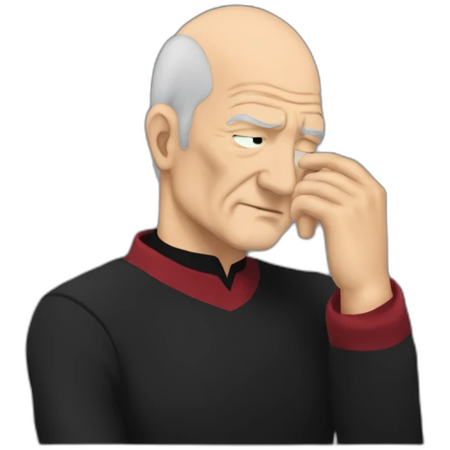 Picard facepalm emoji