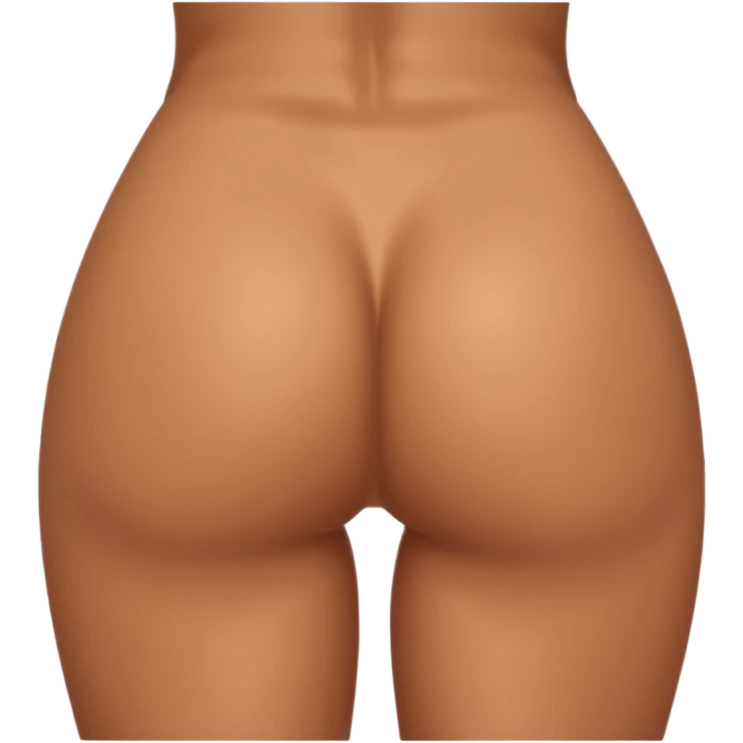 nude female ass emoji