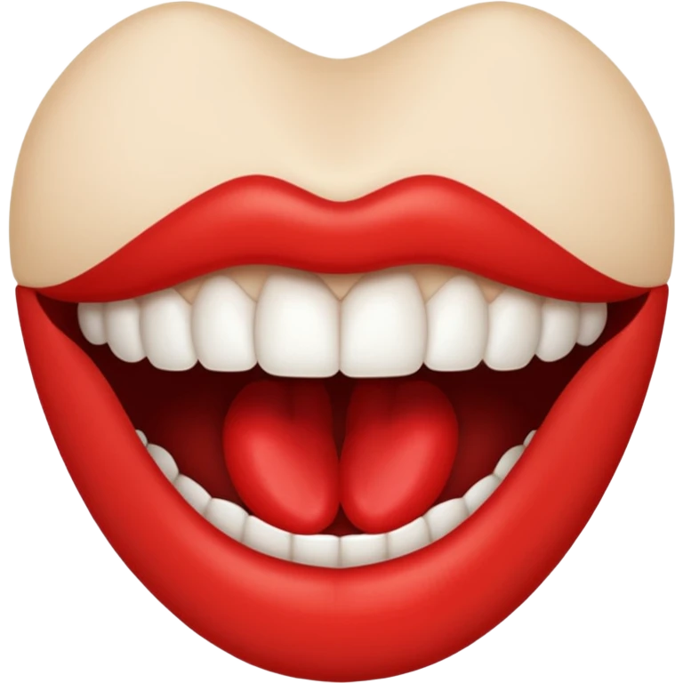lips tooth emoji