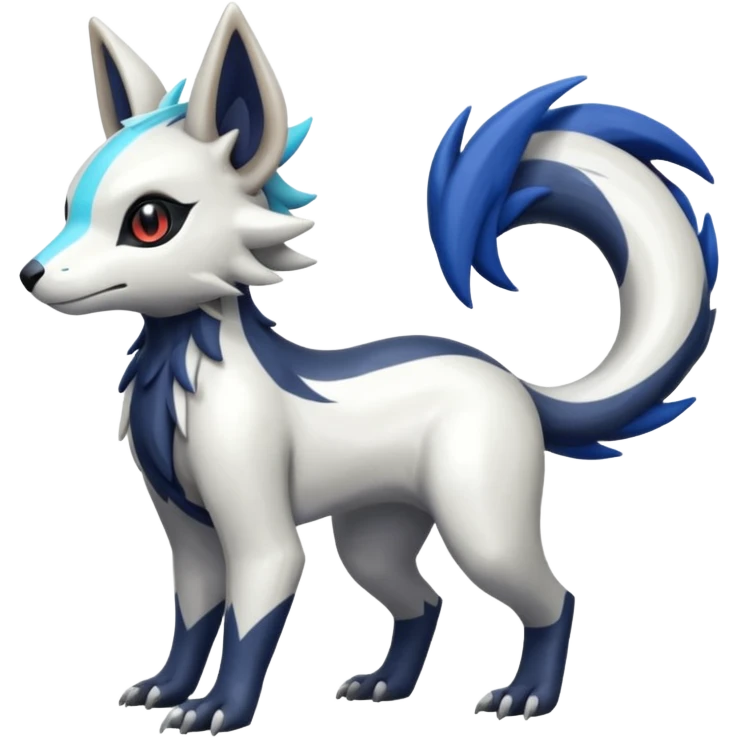 Shiny Linoone-Absol-Trico-Hybrid (Full body) emoji