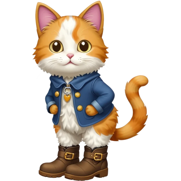 cat with boots emoji