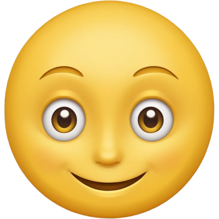 Very Chinese looking smiley face emoji