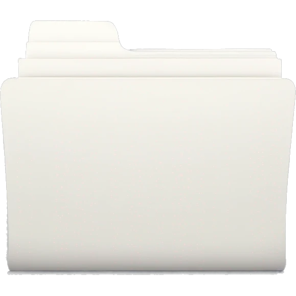 folder with white papers emoji