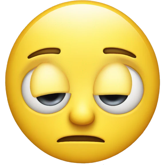 yellow face side eye emoji emoji