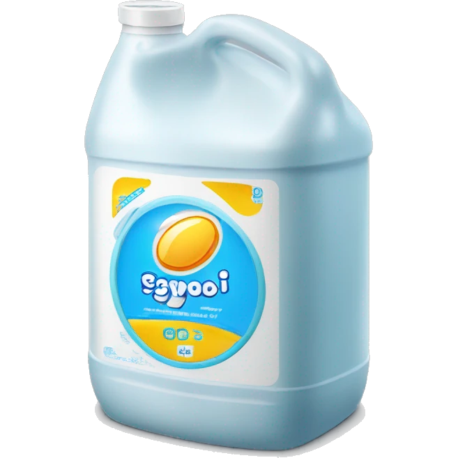 big laundry detergent jug y2k emoji