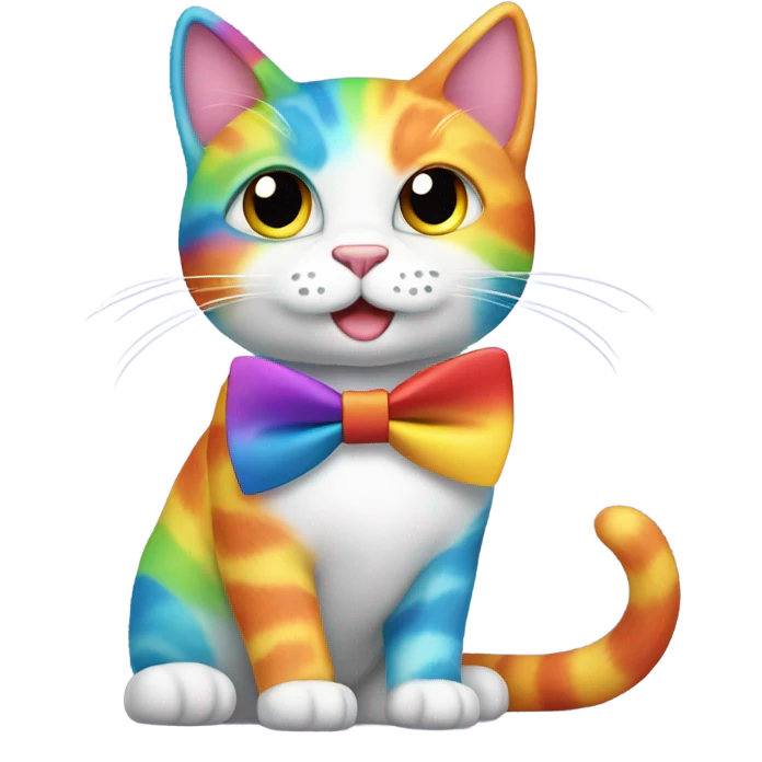 Gay cat emoji