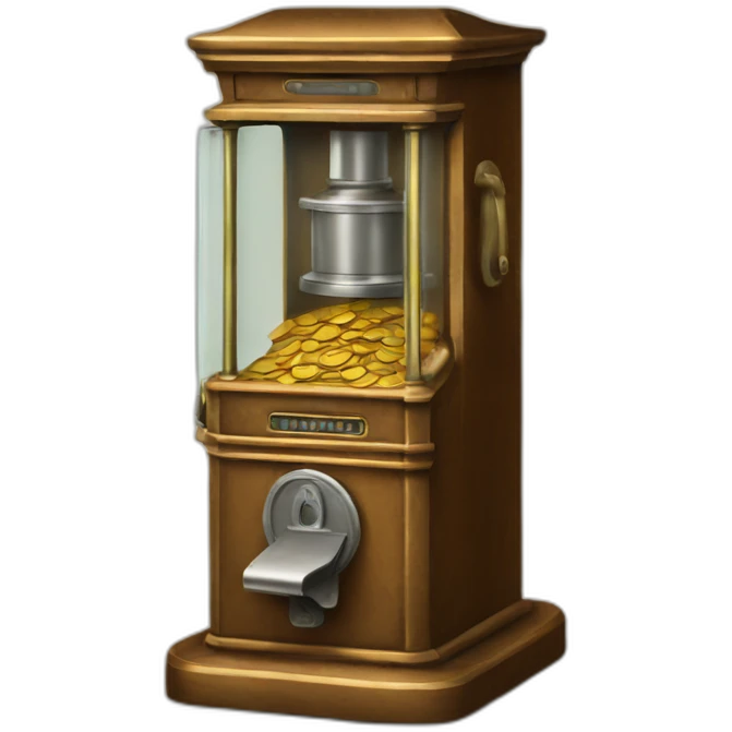 Antique penny machine  emoji