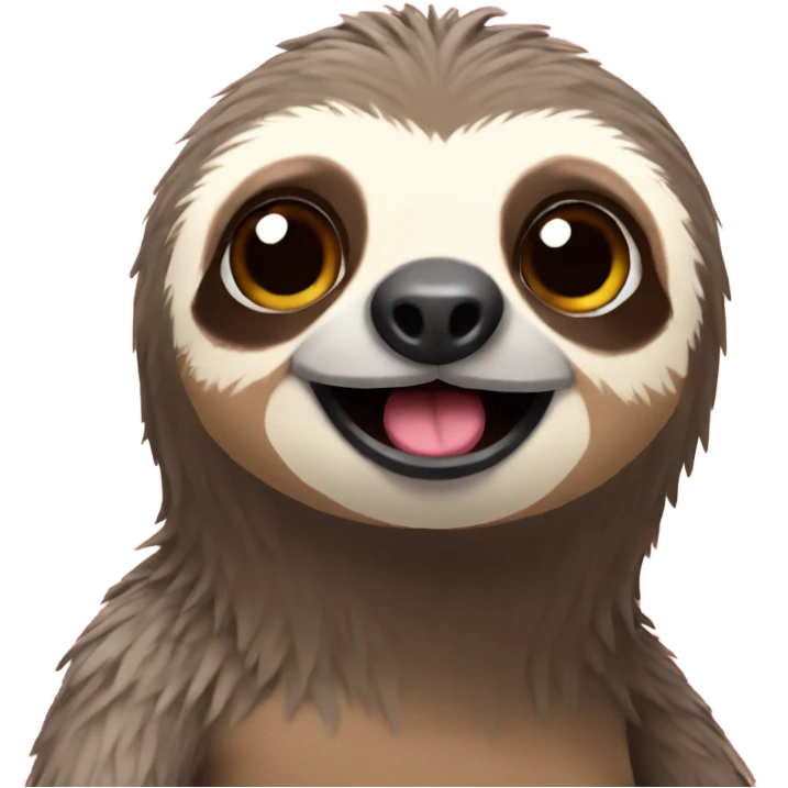 Party sloth emoji