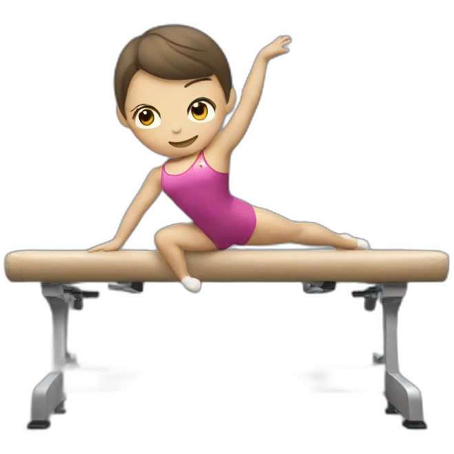 Gymnast who is doing pommel horse emoji