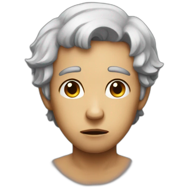 Triste emoji