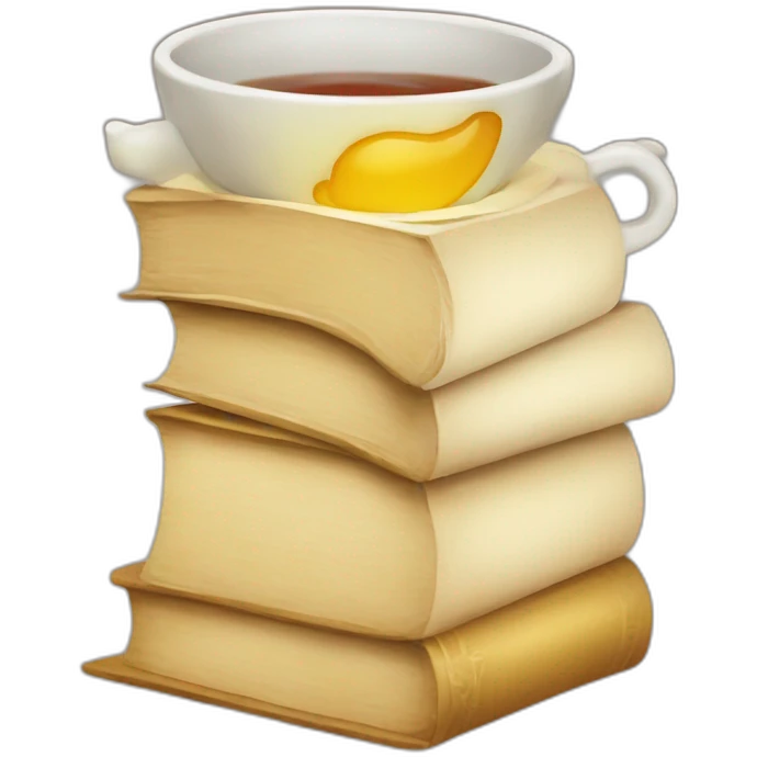 Tea tome gossip emoji