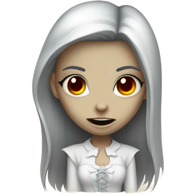 Dead vampire girl emoji