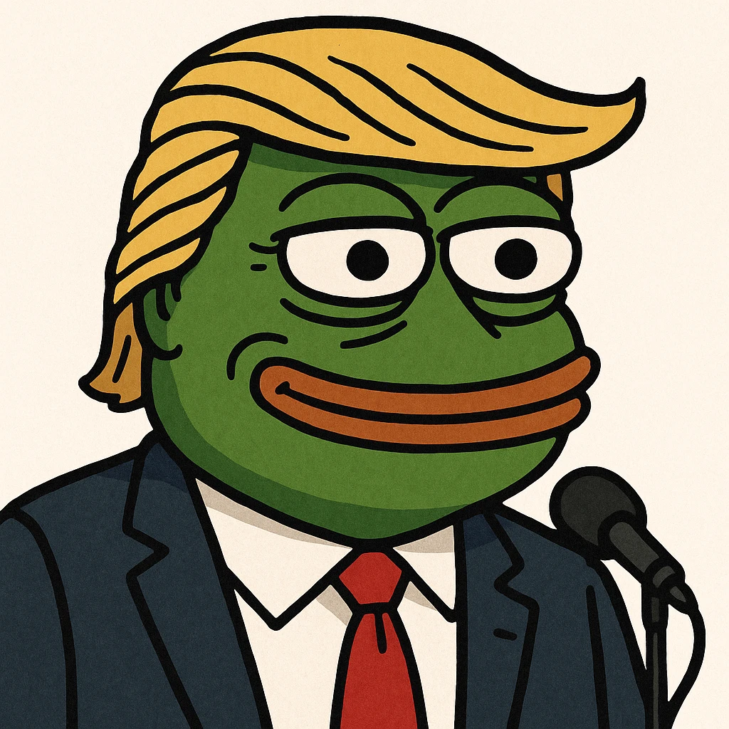 Donald Trump speaking at a rally emoji