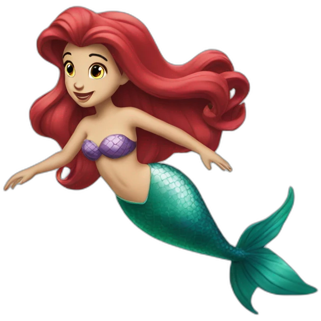 The Little Mermaid emoji