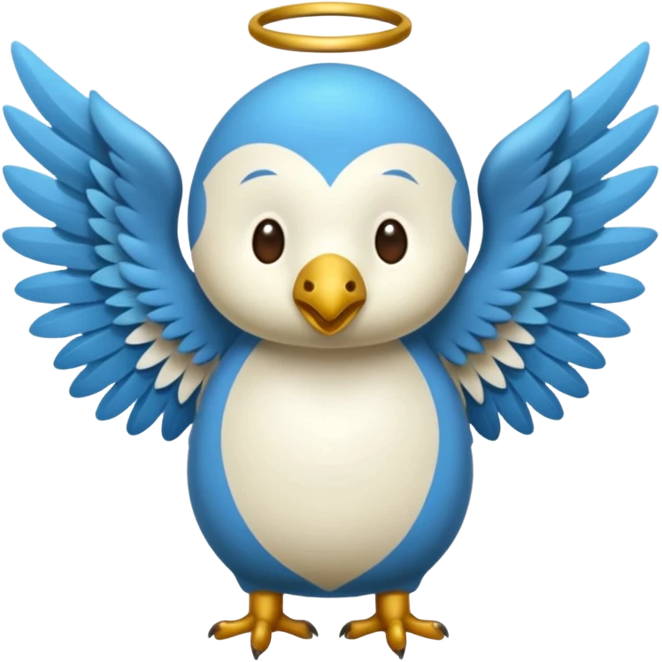 un animal ange de mongolie emoji