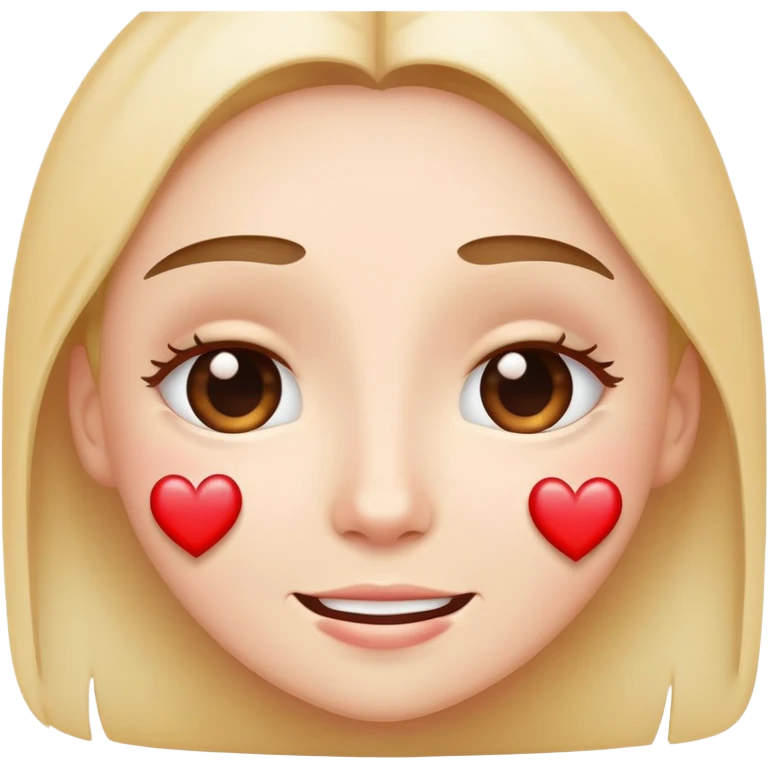 Teary eyes with hearts classic emoji emoji