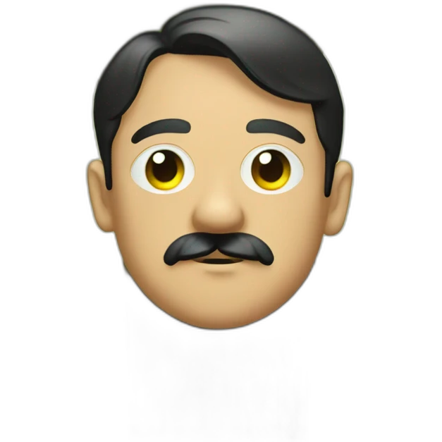 Hitler dans un arbre emoji