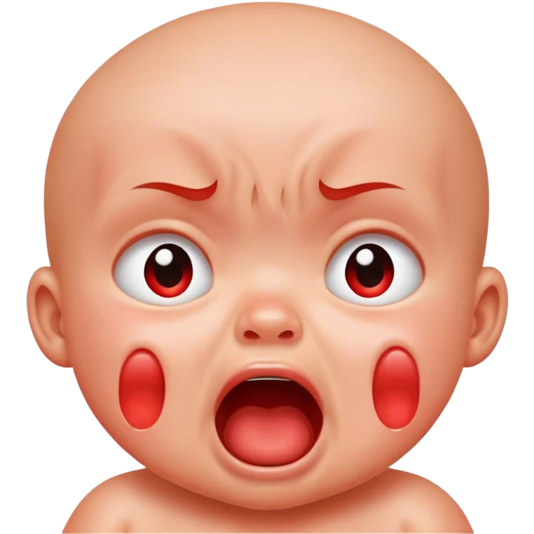BABY SCREAMING emoji