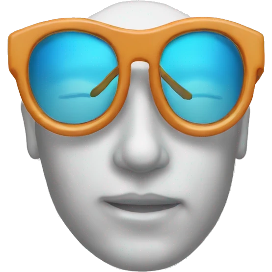 swim glasses angel emoji
