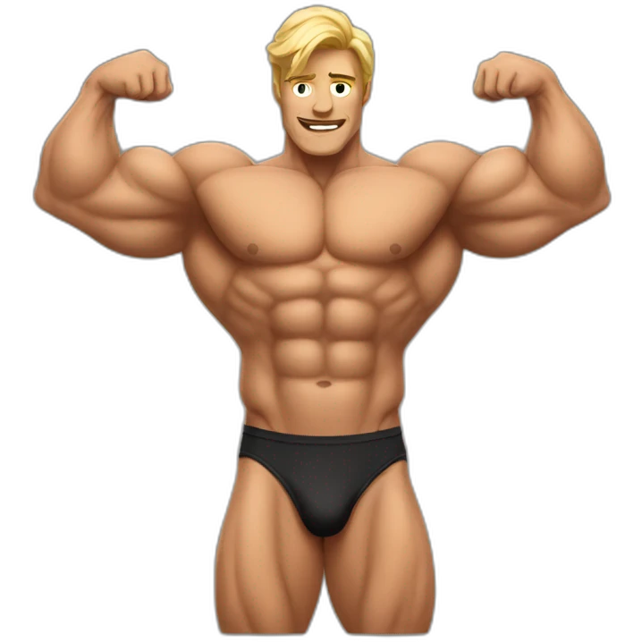 Bodybuilder emoji