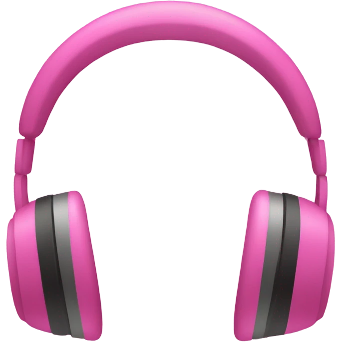 pink headphone emoji
