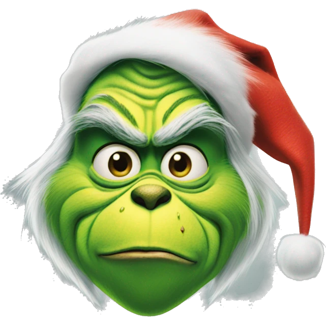 The grinch emoji