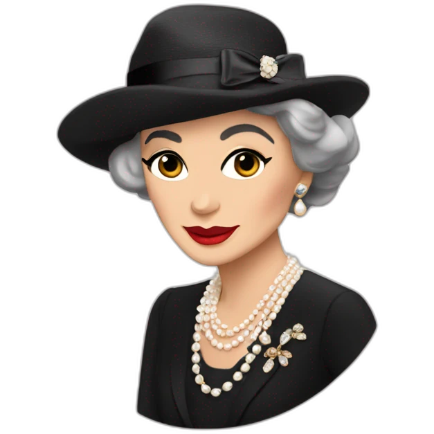 Coco chanel emoji