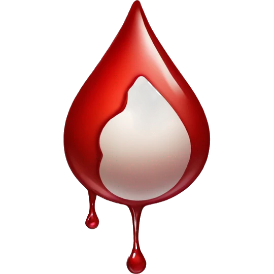 blood drop  emoji