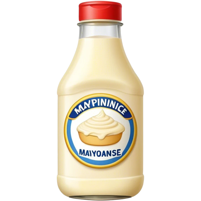 mayonnaise sauce bottle emoji