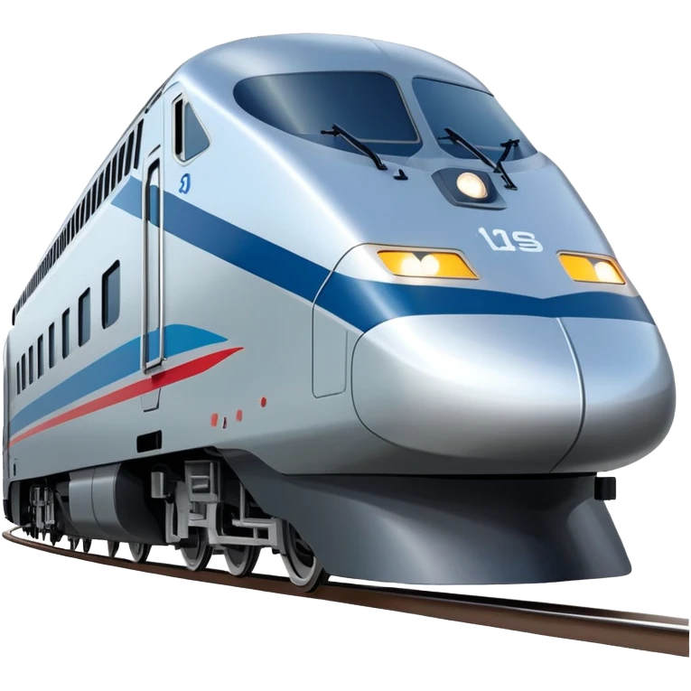 Amtrak train emoji
