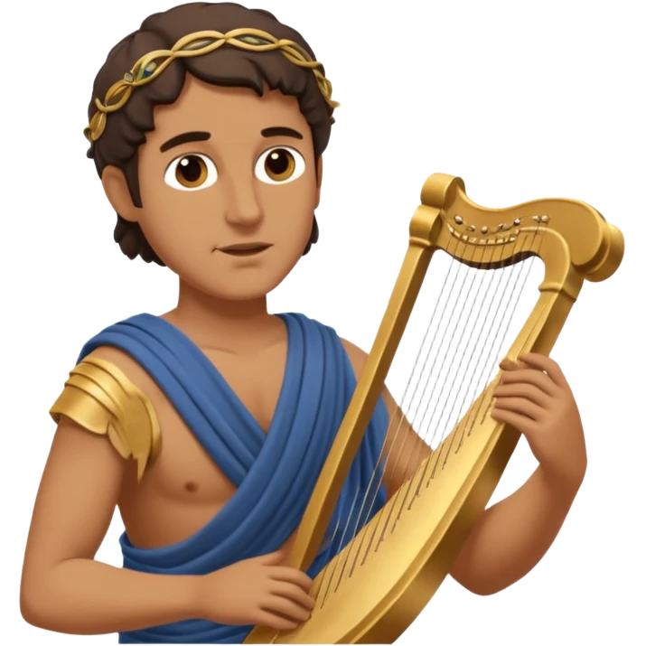 ancient greek people listening to a poet emoji