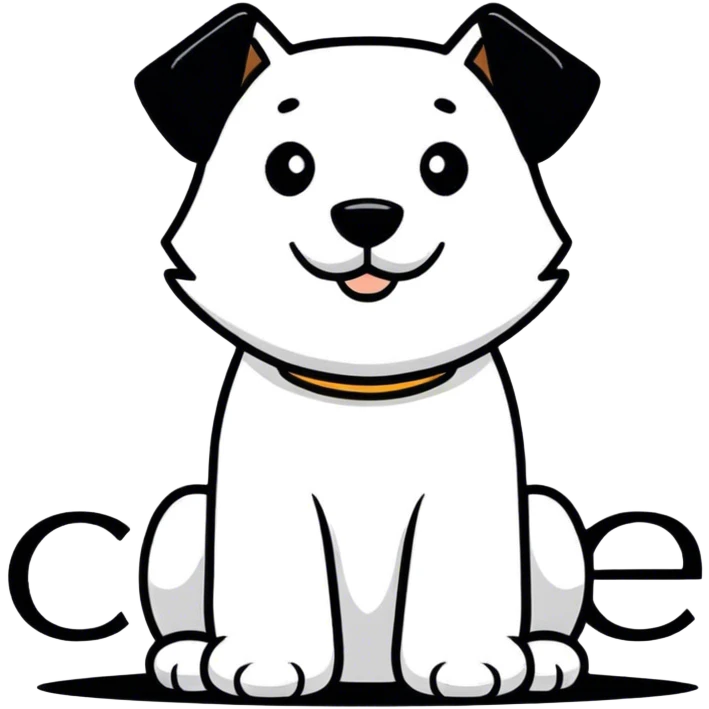dog on créate emoji