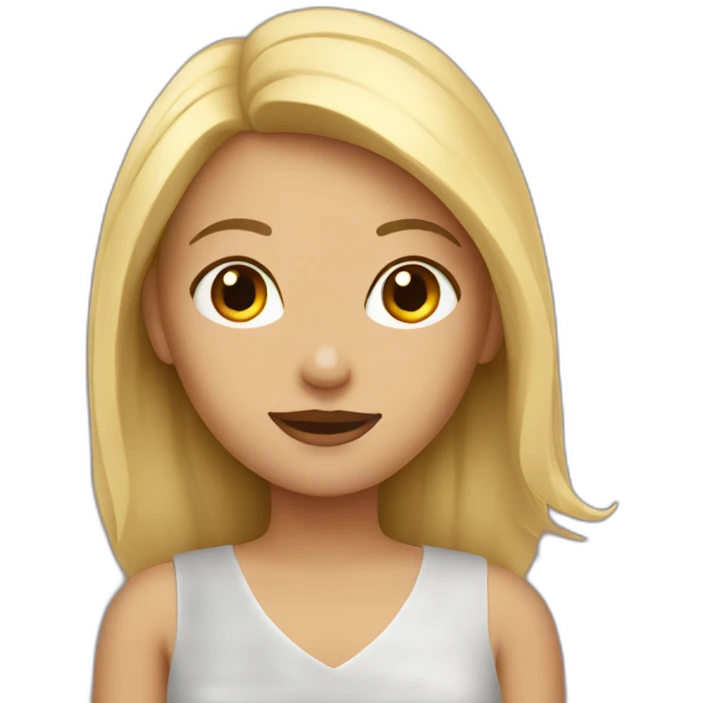 Femme et main emoji