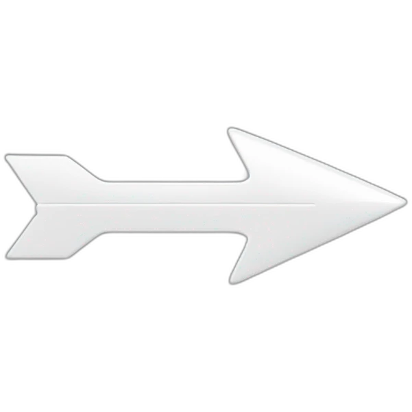 White arrow emoji