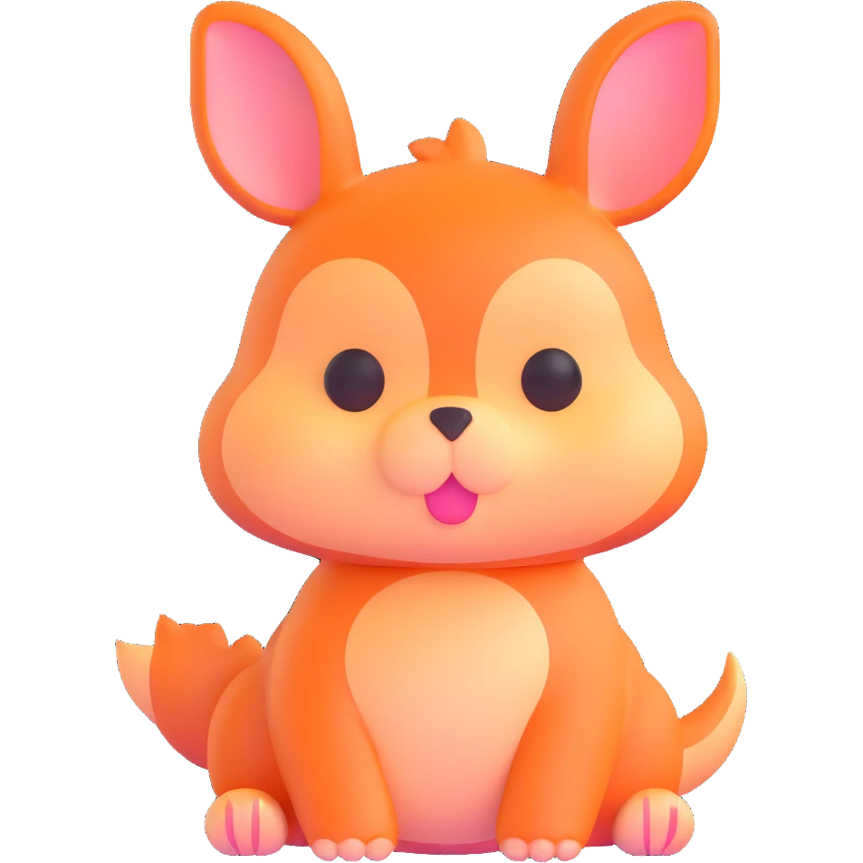 cute animal sidekick emoji
