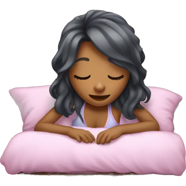 girl dormida emoji