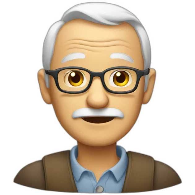 old man emoji
