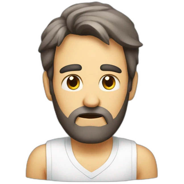 Rollo de papel higiénico triste emoji