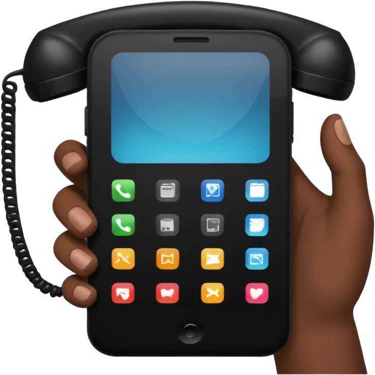 handphone/phone emoji