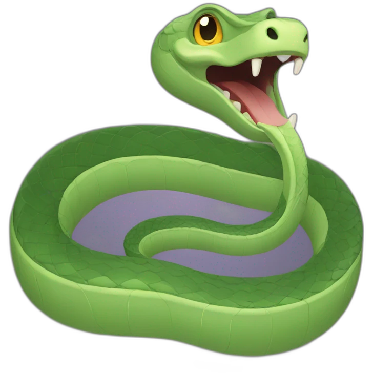 snake emoji
