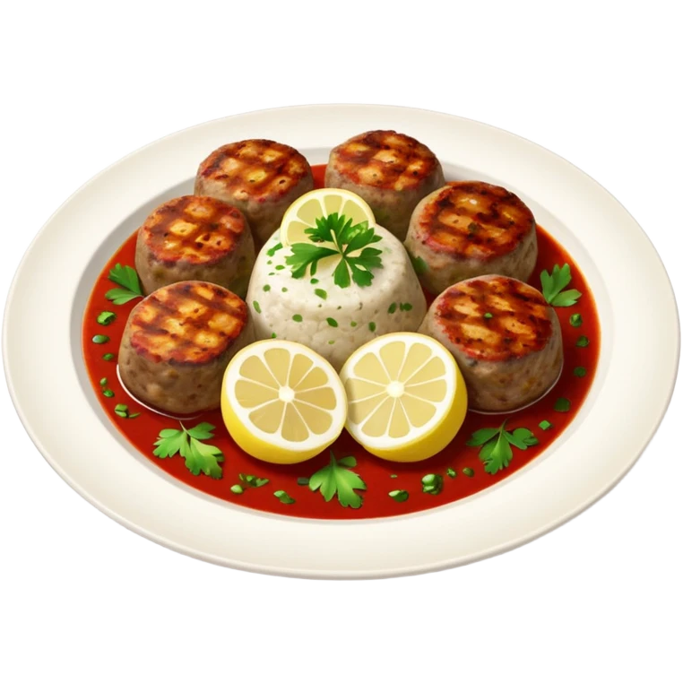 Çiğköfte emoji