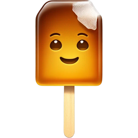 frozen tea on a stick emoji