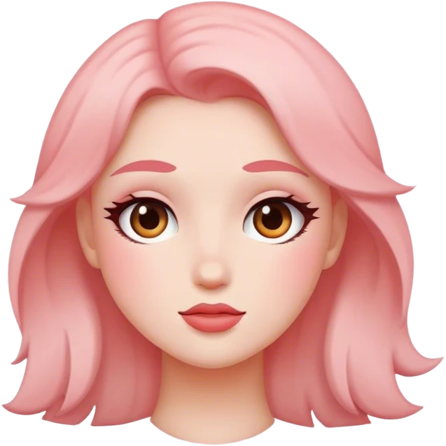 a blush  emoji