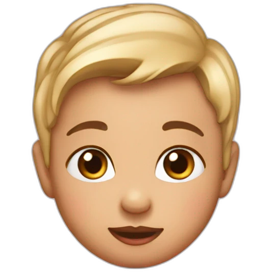 Bébé mignon emoji
