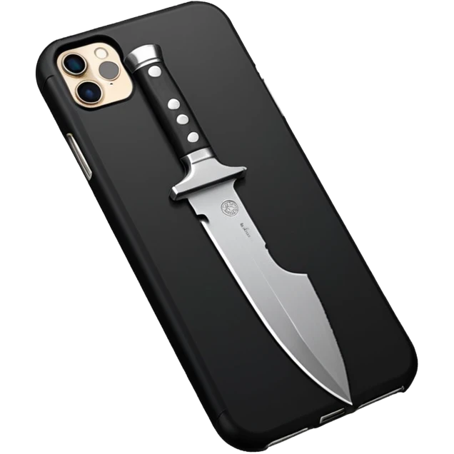 чехол для Iphone knife emoji