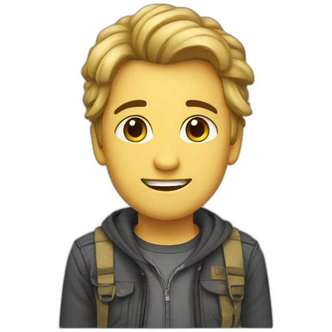 فتاة تضحك emoji